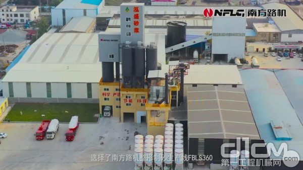 尊龙凯时网站：以服务立信誉南方路机制砂干混两位一体设备应用于江苏泓盛(图2)
