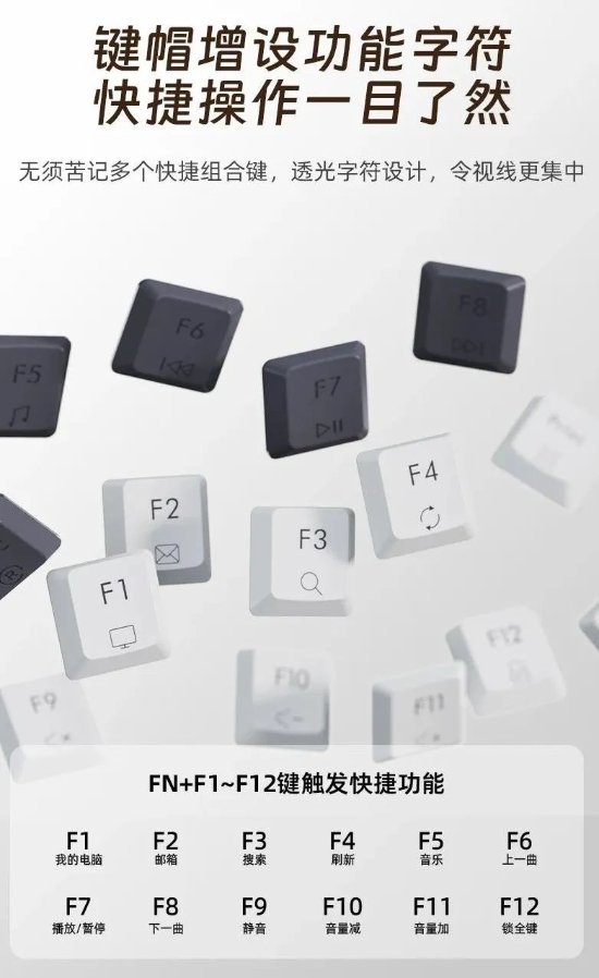 短键程高触发设计+拨钮带屏：黑峡谷A3新机械键盘首发399元(图7)
