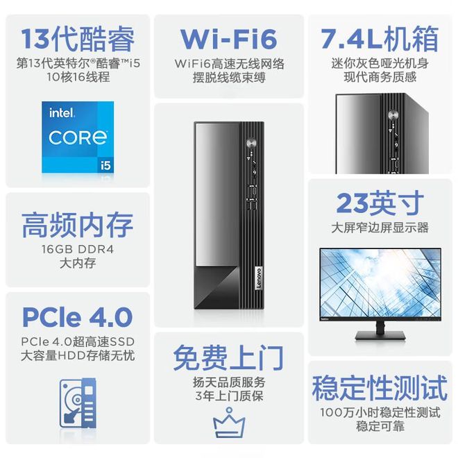 z6尊龙·凯时：性价比高的台式电脑推荐!这三款台式电脑值得入手!(图4)