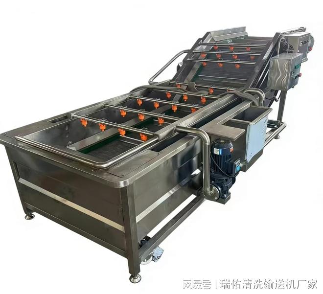 宁津瑞佑气泡喷淋清洗机全行业适配食品五金汽配清洁专用