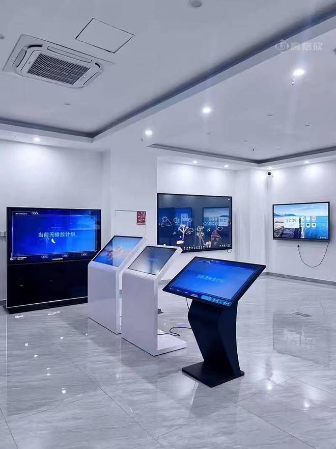 3D展示产品高格欣科技65寸卧式触摸一体机助力企业彰显科技实力(图2)