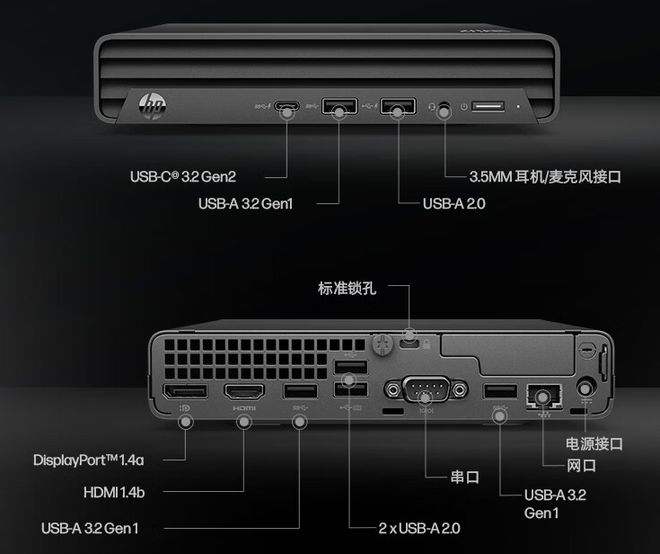 主打好看和省地儿惠普推出新款迷你电脑和一体主机价格不贵(图3)
