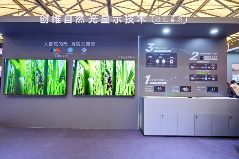 突破边界亮点纷呈创维双核心生态全景AWE2026大放异彩(图2)